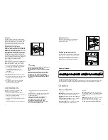 Предварительный просмотр 8 страницы Zanussi ZD 29/7 RM3 Instruction Booklet