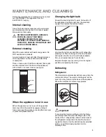 Preview for 9 page of Zanussi ZD 50/33 R Instruction Booklet