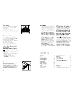 Предварительный просмотр 3 страницы Zanussi ZD19/5BO Instruction Booklet