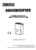 Preview for 14 page of Zanussi ZD1919 User Manual
