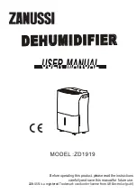 Предварительный просмотр 14 страницы Zanussi ZD1919 User Manual