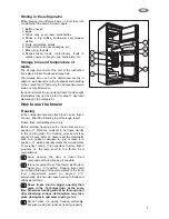 Предварительный просмотр 7 страницы Zanussi ZD22/6R Instruction Book