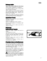 Предварительный просмотр 27 страницы Zanussi ZD22/6R Instruction Book