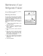 Предварительный просмотр 9 страницы Zanussi ZD24/7LR User Manual