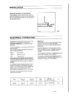 Preview for 6 page of Zanussi ZDA 45 Operating And Installation Manual