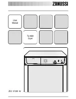 Zanussi ZDC 37100 W User Manual preview