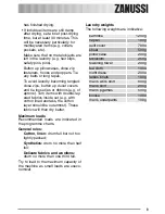 Preview for 9 page of Zanussi ZDC 37100 W User Manual