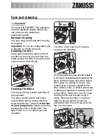 Preview for 13 page of Zanussi ZDC 37100 W User Manual