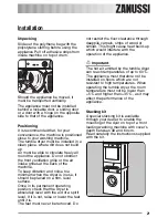 Preview for 21 page of Zanussi ZDC 37100 W User Manual