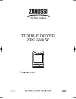 Preview for 1 page of Zanussi ZDC 5350 W Instruction Booklet