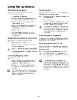 Preview for 9 page of Zanussi ZDC 5465 Instruction Booklet