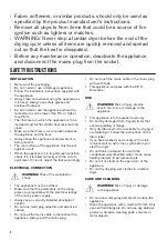 Preview for 4 page of Zanussi ZDC8203WZ User Manual