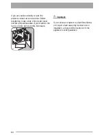 Предварительный просмотр 14 страницы Zanussi ZDE 36150W Instruction Booklet