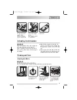 Preview for 13 page of Zanussi ZDF 221 User Manual