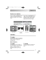 Preview for 19 page of Zanussi ZDF 221 User Manual