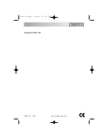 Preview for 24 page of Zanussi ZDF 221 User Manual