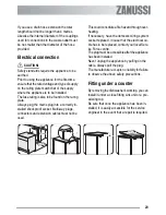 Preview for 23 page of Zanussi ZDF 222 User Manual