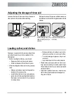 Предварительный просмотр 13 страницы Zanussi ZDF 312 User Manual