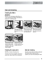 Предварительный просмотр 19 страницы Zanussi ZDF 312 User Manual