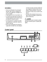 Предварительный просмотр 4 страницы Zanussi ZDF 6745 User Manual