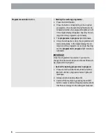 Предварительный просмотр 6 страницы Zanussi ZDF 6745 User Manual