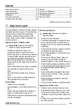 Предварительный просмотр 15 страницы Zanussi ZDF1001 User Manual