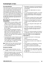 Предварительный просмотр 35 страницы Zanussi ZDF1001 User Manual