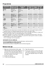 Предварительный просмотр 42 страницы Zanussi ZDF1001 User Manual