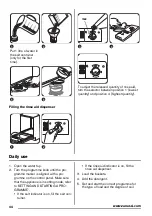 Предварительный просмотр 44 страницы Zanussi ZDF1001 User Manual