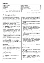 Preview for 2 page of Zanussi ZDF14003WA User Manual