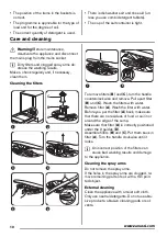 Preview for 10 page of Zanussi ZDF14003WA User Manual