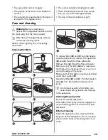 Предварительный просмотр 59 страницы Zanussi ZDF14011WA User Manual