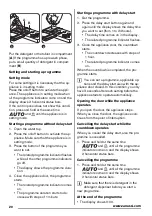 Предварительный просмотр 20 страницы Zanussi ZDF16021WA User Manual