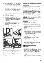 Предварительный просмотр 45 страницы Zanussi ZDF16021WA User Manual