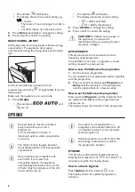 Preview for 8 page of Zanussi ZDF17002XA User Manual