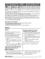 Предварительный просмотр 17 страницы Zanussi ZDF18001WA User Manual