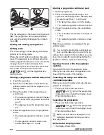 Предварительный просмотр 20 страницы Zanussi ZDF18001WA User Manual