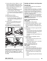 Предварительный просмотр 45 страницы Zanussi ZDF18001WA User Manual