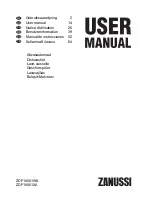 Zanussi ZDF18001XA User Manual preview