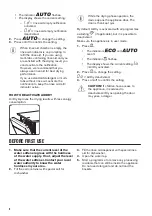 Preview for 8 page of Zanussi ZDF26017WA User Manual