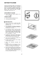 Preview for 20 page of Zanussi ZDF290XC Instruction Booklet