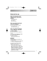 Preview for 7 page of Zanussi ZDF311 User Manual