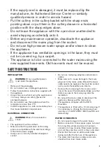 Preview for 3 page of Zanussi ZDF36001WA User Manual