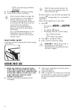 Preview for 8 page of Zanussi ZDF36001WA User Manual