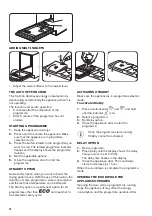 Preview for 10 page of Zanussi ZDF36001WA User Manual