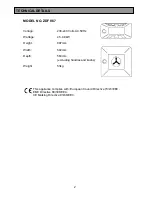 Предварительный просмотр 2 страницы Zanussi ZDF867 Instruction Booklet