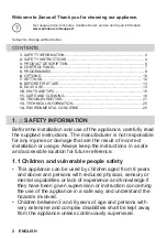 Preview for 2 page of Zanussi ZDFN662W1 User Manual