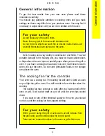 Preview for 5 page of Zanussi ZDG 58 Operating Instructions Manual