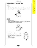 Preview for 7 page of Zanussi ZDG 58 Operating Instructions Manual