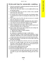 Preview for 27 page of Zanussi ZDG 58 Operating Instructions Manual